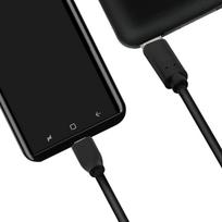 usb type b 1.0 - LogiLink USB 2.0 Type-C į Micro USB kabelis 1m Juodas (Black) - 4 nuotrauka