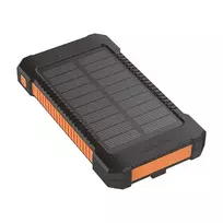 saules energijos power bank - LogiLink PA0321, 6000mAh, USB-C, juodas (black) - 3 nuotrauka