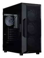 zalman korpusas - Zalman I3 NEO V2 Juodas (Black) Midi Tower su 4 RGB ventiliatoriais - 5 nuotrauka
