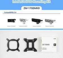 procesoriaus ausintuvas intel - Zalman ZM-1700MKB Intel Mounting Kit - 4 nuotrauka
