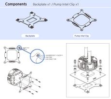 procesoriaus ausintuvas intel - Zalman ZM-1700MKB Intel Mounting Kit - 6 nuotrauka