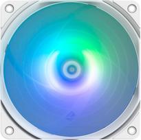 white 120mm fan - Zalman ZM-AF120R ARGB White 120mm - 6 nuotrauka