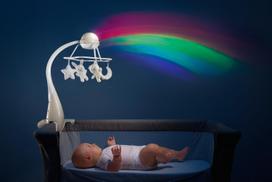 vaikiska lovele - Lovytės karuselė Chicco First Dreams Rainbow, neutrali (Neutral) - 9 nuotrauka