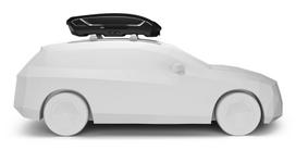 automobilio stogo - Stogo bagažinė THULE MOTION 3 M BLACK - 3 nuotrauka