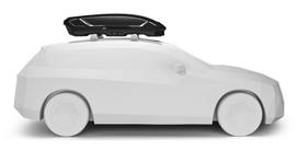 automobilio stogo - Stogo bagažinė THULE MOTION 3 SPORT BLACK - 3 nuotrauka