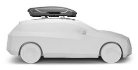 thule motion 3 l - Stogo bagažinė THULE MOTION 3 L TITAN GLOSSY - 3 nuotrauka