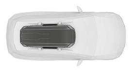 thule motion 3 l - Stogo bagažinė THULE MOTION 3 L TITAN GLOSSY - 5 nuotrauka