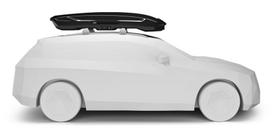 automobilio stogo - Stogo bagažinė THULE MOTION 3 XXL LOW BLACK - 3 nuotrauka