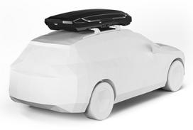 automobilio stogo - Stogo bagažinė THULE MOTION 3 XXL LOW BLACK - 4 nuotrauka