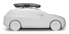 thule motion 3 xl - Stogo bagažinė THULE MOTION 3 XL LOW TITAN GLOSSY - 3 nuotrauka