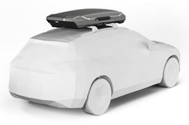 thule motion 3 xl - Stogo bagažinė THULE MOTION 3 XL LOW TITAN GLOSSY - 4 nuotrauka