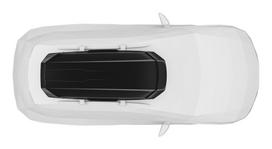 thule motion 3 xl - Stogo bagažinė THULE MOTION 3 XL LOW BLACK - 5 nuotrauka
