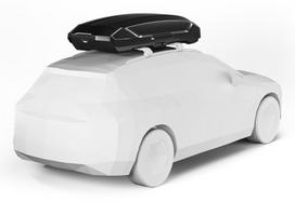 automobilio stogo - Stogo bagažinė Thule Motion 3 XXL juoda blizgi (Black Glossy) - 4 nuotrauka