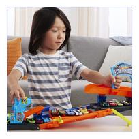 trasos - Mattel Hot Wheels City Transformuojamas triukų garažas 2 in 1 (JHL94) - 2 nuotrauka