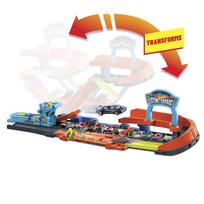 trasos - Mattel Hot Wheels City Transformuojamas triukų garažas 2 in 1 (JHL94) - 5 nuotrauka