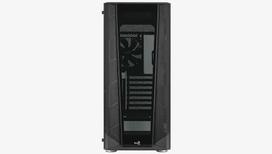 pc case atx mid tower case - Kompiuterio korpusas AeroCool Prism G-BK-V1, juoda - 3 nuotrauka