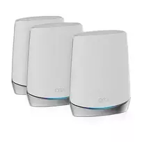 wifi 6 ghz marsrutizatorius - Netgear Orbi RBK753 3-Pack, balta (White) - 2 nuotrauka