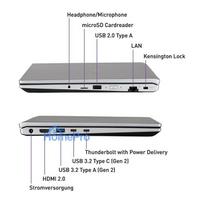 windows 11 laptopas - TERRA MOBILE 1551R, i7-1355U, 16 GB, 512 GB, 15.6", Windows 11 Pro - 4 nuotrauka
