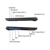1tb nesiojamas ssd - Wortmann TERRA Mobile 1516R, i5-1334U, 16 GB, 1 TB, 15.6", Windows 11 Pro, Black (Juodas) - 5 nuotrauka