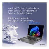 ddr5 pc 32gb - TERRA Mobile 1671L, Core Ultra 5 228V, 32 GB, 1 TB, 16", Windows 11 Pro, Pilka - 2 nuotrauka