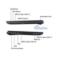 windows 11 laptopas - Wortmann TERRA MOBILE 1516R, i5-1135G7, 8 GB, 250 GB, 15.6", Windows 10 Pro, Dark Grey (Tamsiai pilkas) - 5 nuotrauka