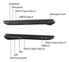 windows 11 laptopas - Wortmann TERRA MOBILE 1516R, i5-1135G7, 8 GB, 250 GB, 15.6", Windows 10 Pro, Dark Grey (Tamsiai pilkas) - 14 nuotrauka
