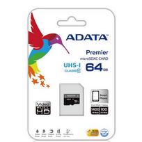 4gb micro sd - Atminties kortelė ADATA Premier UHS-I 64GB Micro SDXC Class 10 su SD adapteriu - 3 nuotrauka