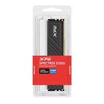 adata xpg ddr4 16gb 3200mhz - ADATA XPG SPECTRIX D35G DDR4 16GB (1x16GB) 3200MHz CL16 RGB Juodas (Black) - 4 nuotrauka
