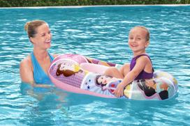 pripuciami ciuziniai baseinui - Bestway Disney Princess Boat 91044 - 13 nuotrauka