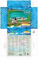 pripuciama vonia - Bestway Paddling Metallic Pool 170cm Blue/Silver - 9 nuotrauka