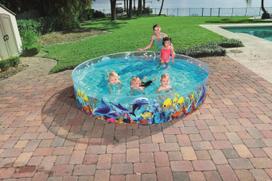 ivairus baseinai - Bestway ramstinis baseinas 244x46 cm (55031) - 5 nuotrauka