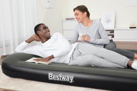 bestway tritech queen - Bestway 67930 Tritech Airbed Queen Built-in Baterija Pump - 20 nuotrauka