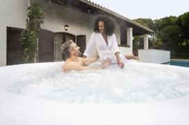 lay z spa pripuciamas baseinas - Pripučiamas sūkurinis baseinas 2-4 asmenims Bestway Lay-Z-Spa CANCUN - 13 nuotrauka