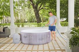 lay z spa pripuciamas baseinas - Pripučiamas sūkurinis baseinas 2-4 asmenims Bestway Lay-Z-Spa CANCUN - 22 nuotrauka