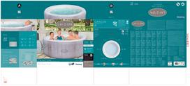lay z spa pripuciamas baseinas - Pripučiamas sūkurinis baseinas 2-4 asmenims Bestway Lay-Z-Spa CANCUN - 43 nuotrauka