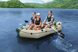 ranger valtis - Pripučiama valtis Bestway Ranger Elite LT15088 (Žalia/Green) - 12 nuotrauka