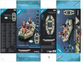 ranger valtis - Pripučiama valtis Bestway Ranger Elite LT15088 (Žalia/Green) - 33 nuotrauka
