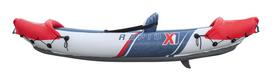 kanojos - Bestway Rapid X1, 290 x 91 cm, dvigubas kajakas - 8 nuotrauka