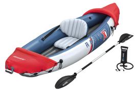 kanojos - Bestway Rapid X1, 290 x 91 cm, dvigubas kajakas - 34 nuotrauka