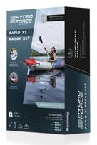 kanojos - Bestway Rapid X1, 290 x 91 cm, dvigubas kajakas - 41 nuotrauka