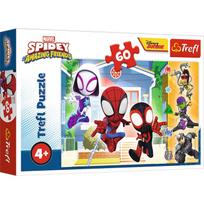 zmogaus voro delione - Dėlionė Trefl Marvel Spidey And His Amazing Friends 17371T, 60 vnt. - 2 nuotrauka
