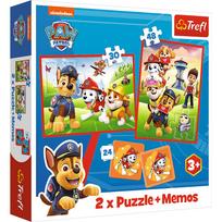 paw patrol senukai - Trefl Paw Patrol 93337T, 20.5 cm x 27.5 cm - 5 nuotrauka