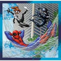 zmogaus voro delione - Trefl Dėlionė 3in1 Spider Friends 34874 - 2 nuotrauka