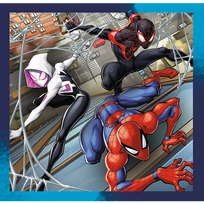 zmogaus voro delione - Trefl Dėlionė 3in1 Spider Friends 34874 - 4 nuotrauka