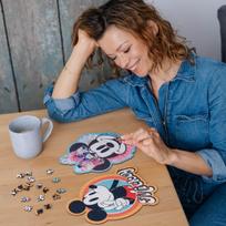 minnie mouse - Trefl Disney Medinė dėlionė Mikis ir Minė, 160 det. - 4 nuotrauka