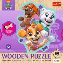 paw patrol senukai - Trefl Paw Patrol A Cheerful Group Of Papies 20258, 50 det. - 4 nuotrauka