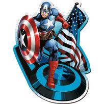 kapitonas amerika - Trefl Marvel Heroes Fearless Capitan America, 48 x 20 cm, 160 det. - 3 nuotrauka