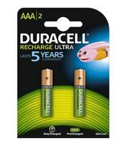 ikraunamos aaa baterijos - Įkraunamos baterijos DURACELL AAA 900 mAh, 2 vnt - 2 nuotrauka