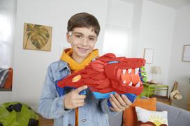 sautuvas zaislinis su kulkom - Hasbro NERF Šautuvas Lionfury (Lionfury) - 10 nuotrauka