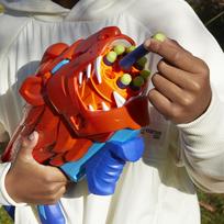 sautuvas zaislinis su kulkom - Hasbro NERF Šautuvas Lionfury (Lionfury) - 26 nuotrauka